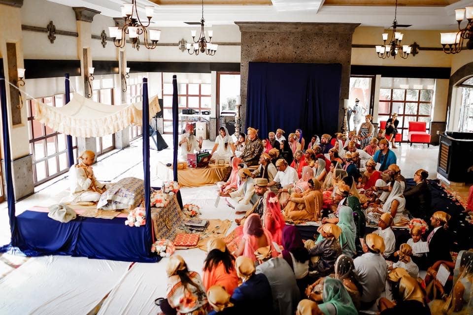 Sikh wedding bride